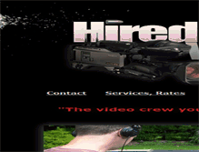 Tablet Screenshot of hiredgunvideo.com